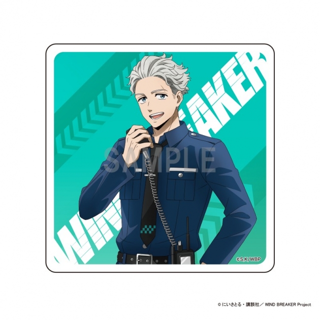 【グッズ-コースター】WIND BREAKER アクリルコースター 梅宮 一 警官ver【再販】

