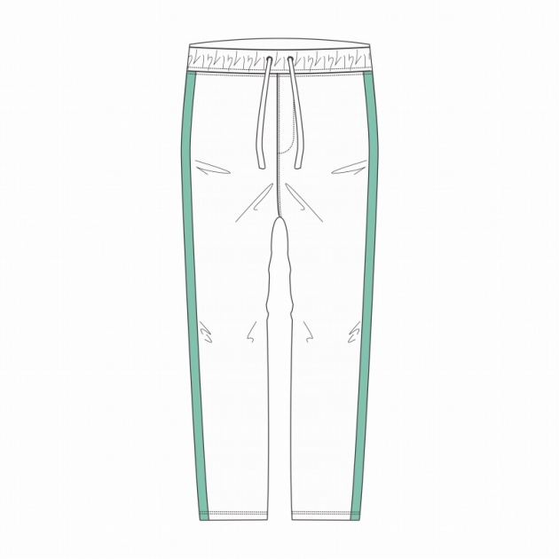 【グッズ-パンツ】ハイキュー!! 高校ジャージ パンツ 青葉城西高校 XL【再販】
