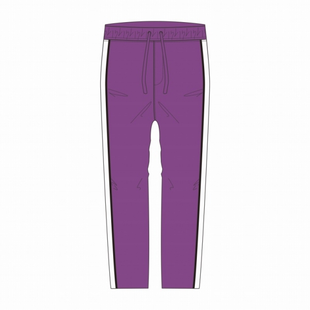 【グッズ-パンツ】ハイキュー!! 高校ジャージ パンツ 白鳥沢学園高校 XL【再販】
