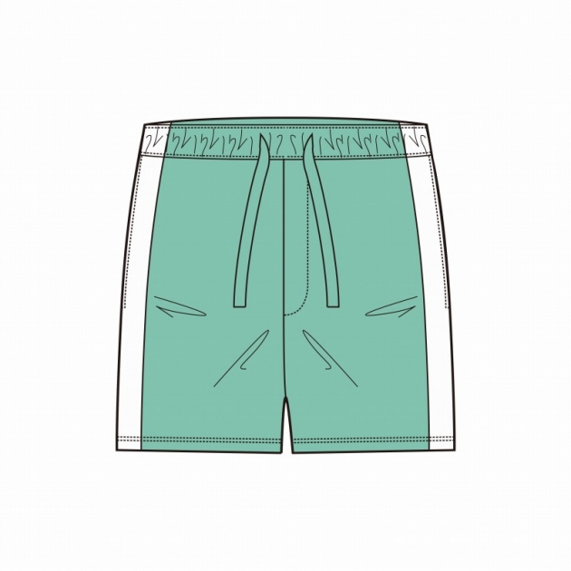 【グッズ-パンツ】ハイキュー!! 高校ユニフォーム ハーフパンツ 青葉城西高校 XL【再販】
