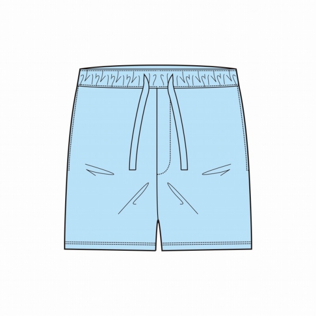 【グッズ-パンツ】ハイキュー!! 高校ユニフォーム ハーフパンツ 鴎台高校 L【再販】
