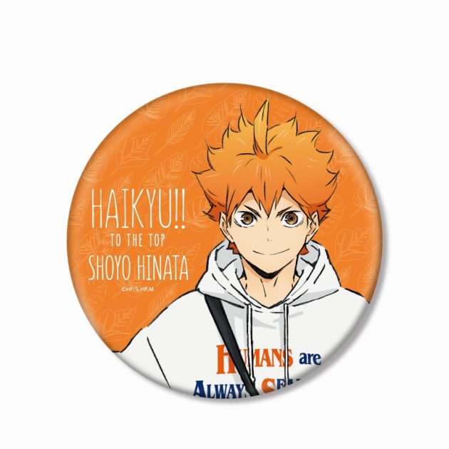 【グッズ-バッチ】ハイキュー!! TO THE TOP × 東武動物公園 描き下ろしイラスト 日向翔陽 レジャーver. BIG缶バッジ【再販】
