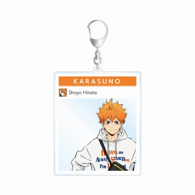 【グッズ-キーホルダー】ハイキュー!! TO THE TOP × 東武動物公園 描き下ろしイラスト 日向翔陽 レジャーver. フォトフレーム風BIGアクリルキーホルダー【再販】
