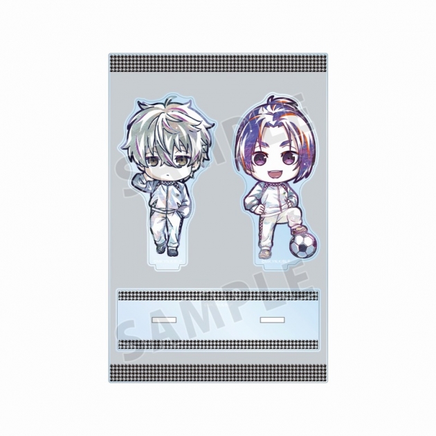 【グッズ-スタンドポップ】TVアニメ『ブルーロック』 凪 誠士郎&御影 玲王 デフォルメAni-Art パーツ付きBIGアクリルスタンド ver.B【再販】
