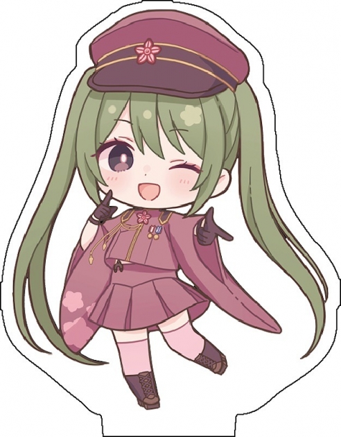 【グッズ-スタンドポップ】初音ミク 千本桜　東京千本桜展ミニアクリルスタンド・SDバージョン
