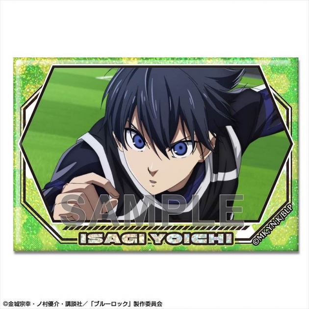 【グッズ-バッチ】ブルーロック ホログラム缶バッジ Ver.2 デザイン01(潔 世一/A)【再販】

