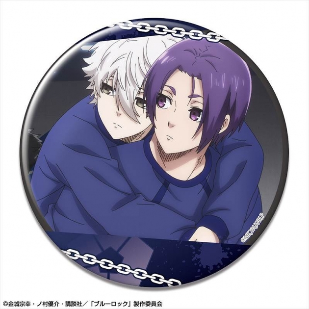 【グッズ-バッチ】ブルーロック 缶バッジ デザイン51(凪誠士郎&御影玲王)【再販】
