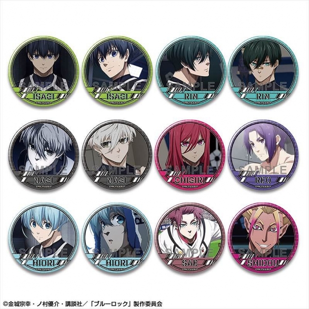 【グッズ-バッチ】ブルーロック 12個入りトレーディング缶バッジ Vol.4【再販】

