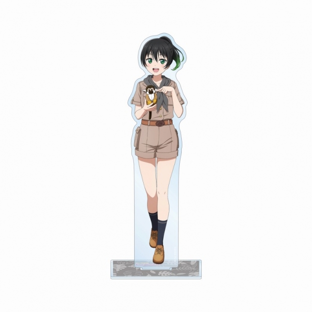 【グッズ-スタンドポップ】ラブライブ!虹ヶ咲学園スクールアイドル同好会 (ニジガク) 東武動物公園コラボ 描き下ろし 高咲 侑 サファリルックver. BIGアクリルスタンド【再販】
