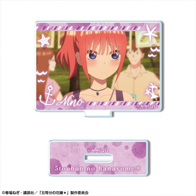 【グッズ-スタンドポップ】五等分の花嫁* ミニアクリルスタンド デザイン07(中野二乃/C)【再販】
