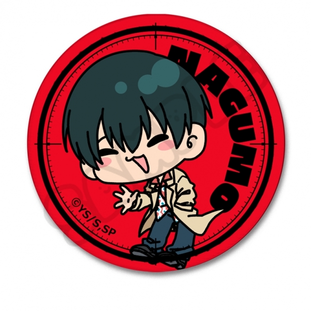 【グッズ-バッチ】TVアニメ「SAKAMOTO DAYS」 レザーバッジ(丸形) MF (南雲)【再販】