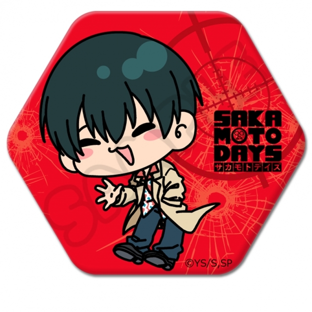 【グッズ-バッチ】TVアニメ「SAKAMOTO DAYS」 六角形缶バッジ MF (南雲)【再販】