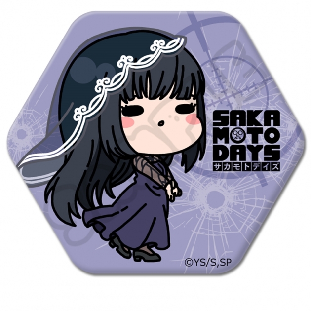 【グッズ-バッチ】TVアニメ「SAKAMOTO DAYS」 六角形缶バッジ MH (大佛)【再販】