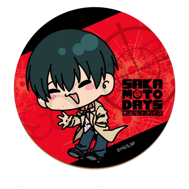 【グッズ-コースター】TVアニメ「SAKAMOTO DAYS」 レザーコースター MF (南雲)【再販】