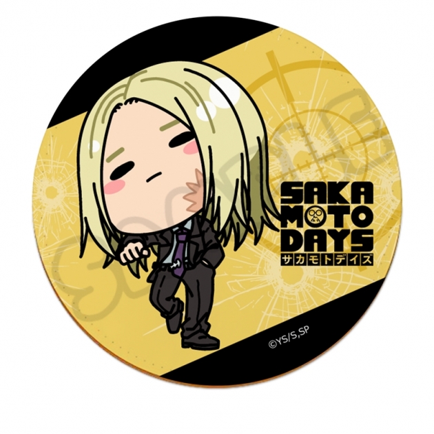 【グッズ-コースター】TVアニメ「SAKAMOTO DAYS」 レザーコースター MG (神々廻)【再販】