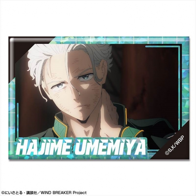 【グッズ-バッチ】TVアニメ「WIND BREAKER」 ホログラム缶バッジ デザイン17(梅宮一/D)【再販】
