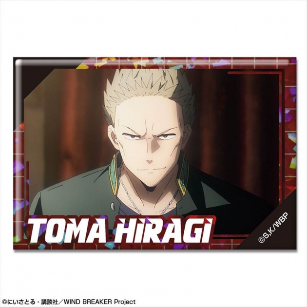 【グッズ-バッチ】TVアニメ「WIND BREAKER」 ホログラム缶バッジ デザイン19(柊登馬)【再販】
