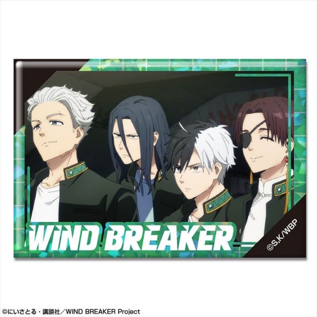 【グッズ-バッチ】TVアニメ「WIND BREAKER」 ホログラム缶バッジ デザイン29(集合/A)【再販】
