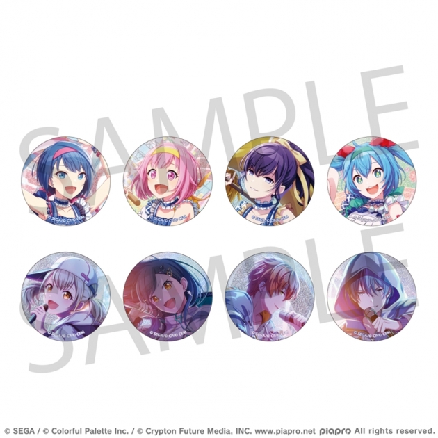 【グッズ-バッチ】プロジェクトセカイ カラフルステージ! feat. 初音ミク グリッター缶バッジ イベントイラストコレクション vol.2 C【再販】
