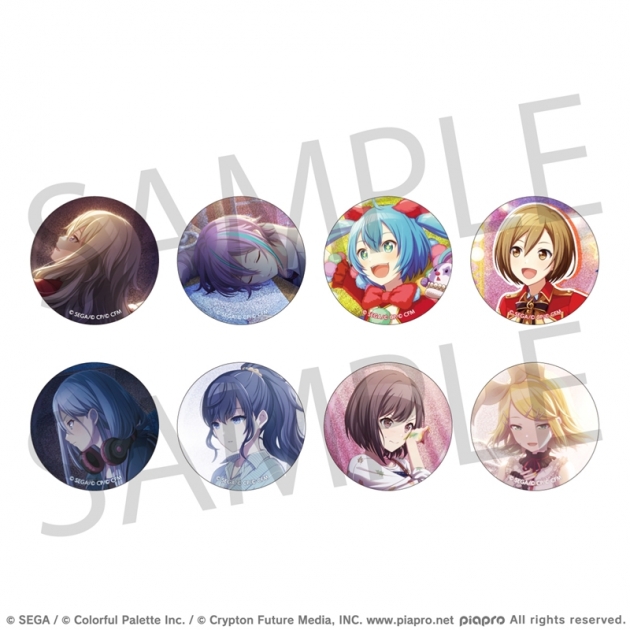 【グッズ-バッチ】プロジェクトセカイ カラフルステージ! feat. 初音ミク グリッター缶バッジ イベントイラストコレクション vol.3 A【再販】
