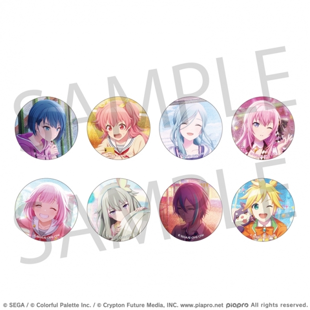 【グッズ-バッチ】プロジェクトセカイ カラフルステージ! feat. 初音ミク グリッター缶バッジ イベントイラストコレクション vol.3 B【再販】
