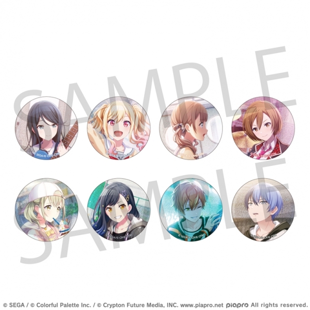 【グッズ-バッチ】プロジェクトセカイ カラフルステージ! feat. 初音ミク グリッター缶バッジ イベントイラストコレクション vol.3 C【再販】

