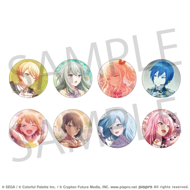 【グッズ-バッチ】プロジェクトセカイ カラフルステージ! feat. 初音ミク グリッター缶バッジ イベントイラストコレクション vol.5 A【再販】

