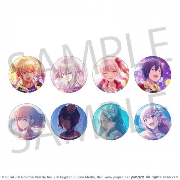 【グッズ-バッチ】プロジェクトセカイ カラフルステージ! feat. 初音ミク グリッター缶バッジ イベントイラストコレクション vol.6 A【再販】

