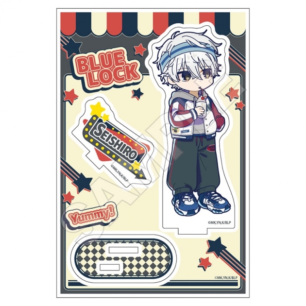 【グッズ-スタンドポップ】TVアニメ『ブルーロック』 NOPPOP アメリカンレトロ アクリルスタンドJr. 凪 誠士郎【再販】
