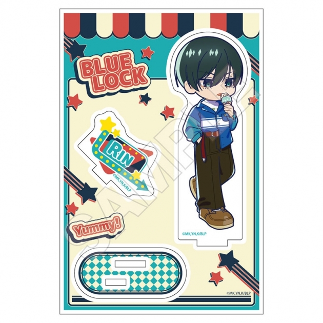 【グッズ-スタンドポップ】TVアニメ『ブルーロック』 NOPPOP アメリカンレトロ アクリルスタンドJr. 糸師 凛【再販】
