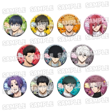 【グッズ-バッチ】TVアニメ『ブルーロック』 描き下ろし缶バッジコレクション【デニムコーデver.】【再販】
