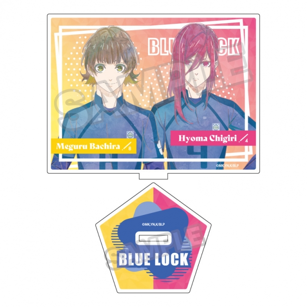 【グッズ-スタンドポップ】TVアニメ『ブルーロック』  Jewel Flash vol.3 アクリルスタンド 蜂楽 廻&千切 豹馬【再販】

