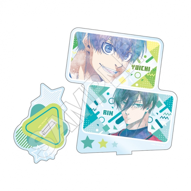 【グッズ-スタンドポップ】TVアニメ『ブルーロック』  Jewel Flash vol.4 アクリルスタンド 潔 世一&糸師 凛【再販】

