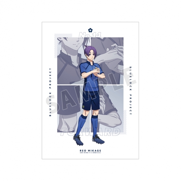 【グッズ-ポスター】TVアニメ『ブルーロック』 描き下ろしイラスト 御影 玲王 試合前の準備中ver. A3マット加工ポスター【再販】
