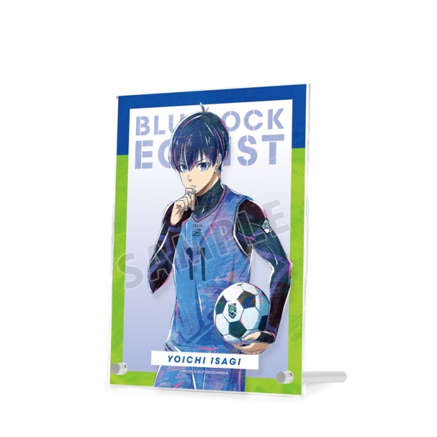 【グッズ-置きもの】TVアニメ『ブルーロック』 潔 世一 Ani-Art ダブルアクリルパネル【再販】

