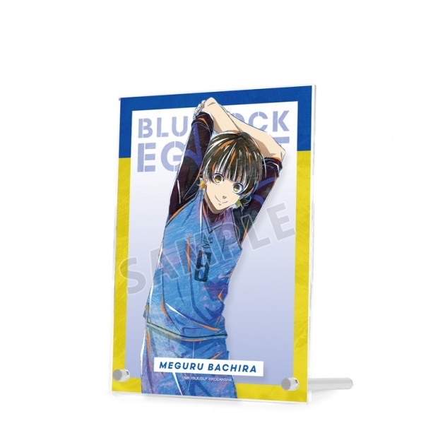 【グッズ-置きもの】TVアニメ『ブルーロック』 蜂楽 廻 Ani-Art ダブルアクリルパネル【再販】
