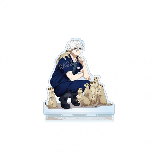 【グッズ-スタンドポップ】TVアニメ『ブルーロック』 東武動物公園コラボ 描き下ろしイラスト 凪 誠士郎 飼育係ver. BIGアクリルスタンド【再販】
