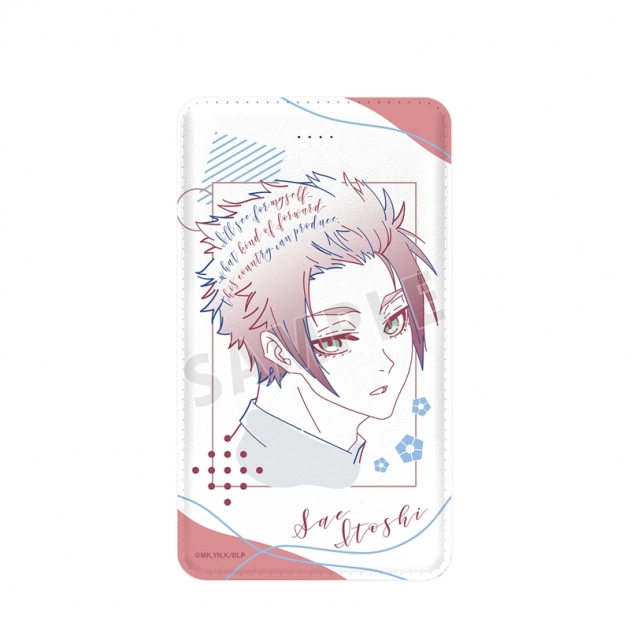 【グッズ-電化製品】TVアニメ『ブルーロック』 糸師 冴 lette-graph モバイルバッテリー【再販】
