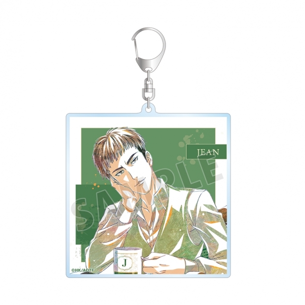 【グッズ-キーホルダー】TVアニメ『進撃の巨人』 描き下ろし ジャン ティータイムver. Ani-Art BIGアクリルキーホルダー【再販】
