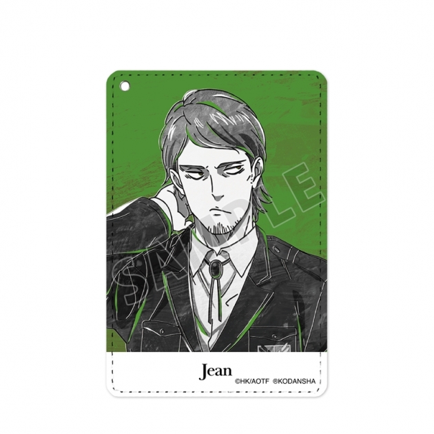 【グッズ-パスケース】TVアニメ『進撃の巨人』 ジャン Ani-Art BLACK LABEL 1ポケットパスケース【再販】
