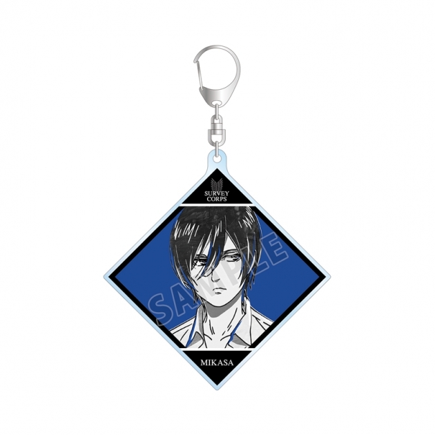 【グッズ-キーホルダー】TVアニメ『進撃の巨人』 ミカサ Ani-Art BLACK LABEL BIGアクリルキーホルダー【再販】
