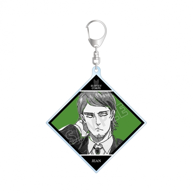 【グッズ-キーホルダー】TVアニメ『進撃の巨人』 ジャン Ani-Art BLACK LABEL BIGアクリルキーホルダー【再販】

