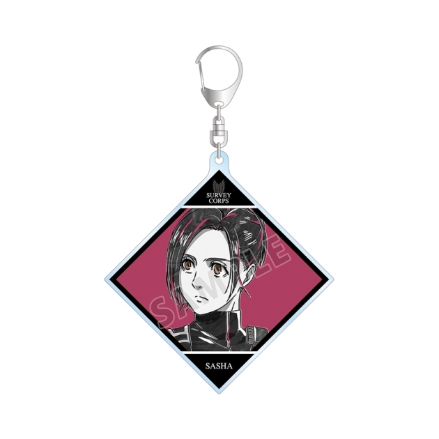 【グッズ-キーホルダー】TVアニメ『進撃の巨人』 サシャ Ani-Art BLACK LABEL BIGアクリルキーホルダー【再販】
