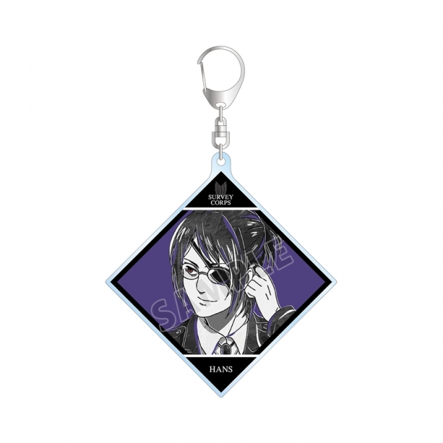 【グッズ-キーホルダー】TVアニメ『進撃の巨人』 ハンジ Ani-Art BLACK LABEL BIGアクリルキーホルダー【再販】
