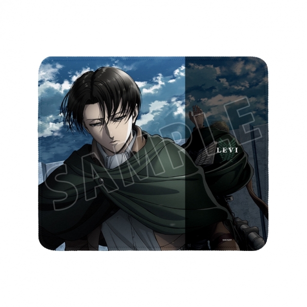【グッズ-マウスパッド】TVアニメ『進撃の巨人』 リヴァイ マウスパッド【再販】
