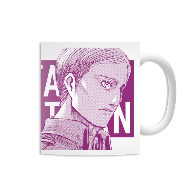 【グッズ-マグカップ】進撃の巨人 エルヴィン シーンマグカップ【再販】
