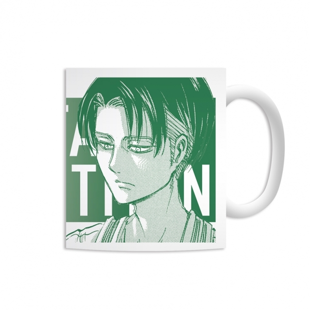 【グッズ-マグカップ】進撃の巨人 リヴァイ シーンマグカップ【再販】
