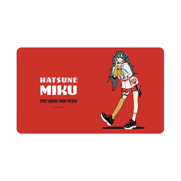 【グッズ-デスクマット】初音ミク 描き下ろし 初音ミク ハートver. Art by coalowl マルチデスクマット ver.A【再販】
