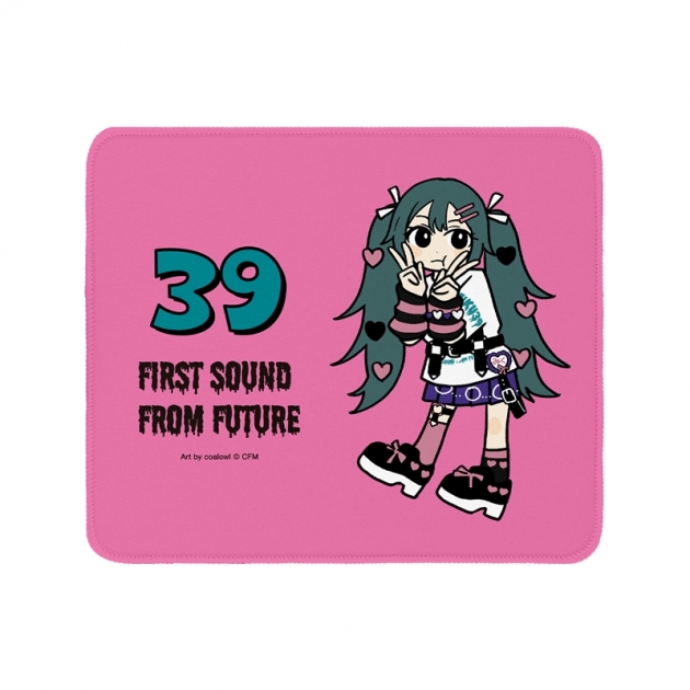 【グッズ-マウスパッド】初音ミク 描き下ろし 初音ミク ハート デフォルメver. Art by coalowl マウスパッド ver.B【再販】
