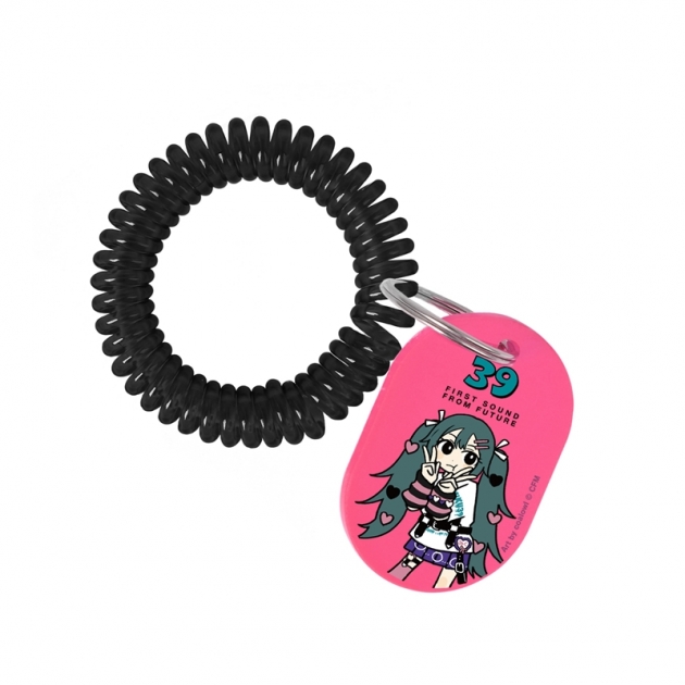 【グッズ-キーホルダー】初音ミク 描き下ろし 初音ミク ハート デフォルメver. Art by coalowl ロッカーキー風アクリルキーホルダー ver.B【再販】
